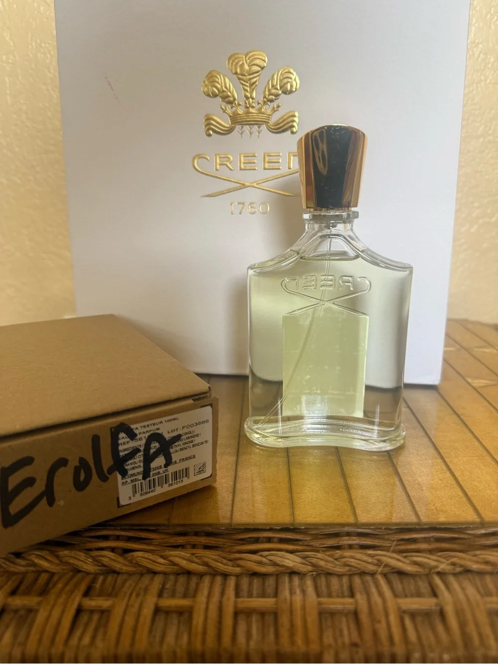 New authentic CREED Erolfa 200 ml EDP fragrance with cap